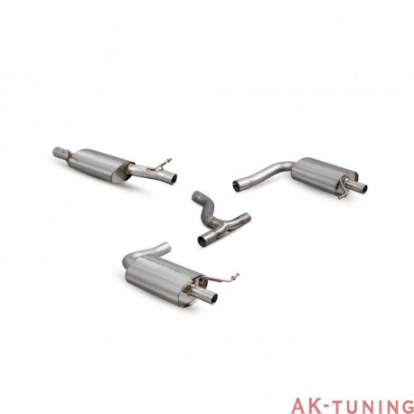 Volkswagen Golf MK7 R Estate - Cat-back (resonated) - OEM - Scorpion | SVW053