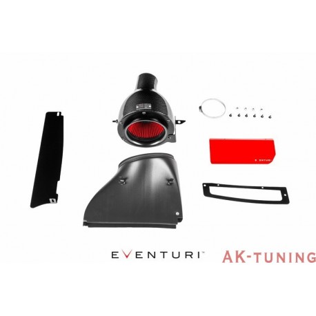 Audi S3 2.0 TFSI - Svart Kolfiber insug med Plastic Duct - Eventuri | EVE-2TFSI-PL-INT