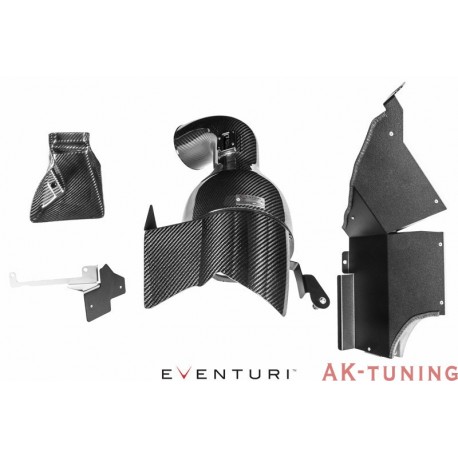 BMW B58 M140i, M240i, M340i - Svart Kolfiber insug - Eventuri | EVE-B58-CF-INT