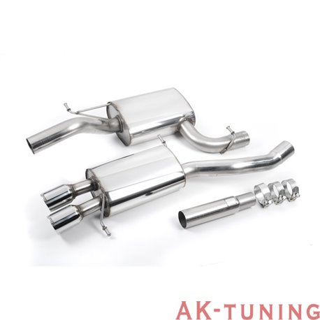 Volkswagen Passat B6 2.0 TDI 140 & 170 (Sedan / Kombi / CC) Cat-back - 2,75" | SSXVW197