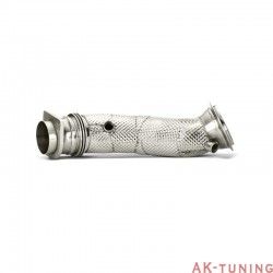 BMW M2 F87 Competition S55 - Akrapovic Downpipe i rostfritt | akra-DP-BM/SS/3
