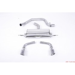 Audi TT 2.0 TFSi 2WD Cat-back - Dual - Kräver diffuser from the 3.2 V6 model 2,75" | SSXAU143