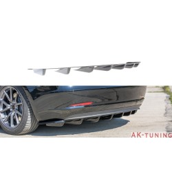 Bakre diffuser splitter - Tesla Model 3 | AK-TE-MODEL3-1-RS1T