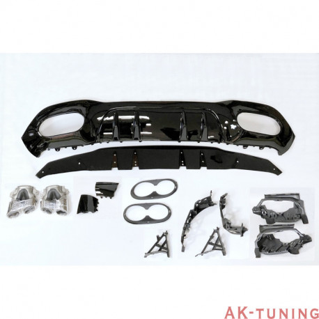 Bakre diffuser Mercedes W177 AMG look A45 | AK-TCM0248