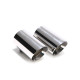 Volkswagen Golf 6 R20 2.0 Turbo (2008-2013) - Dubbla chrome ändrör (2x101mm) | DS23C