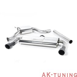Volkswagen Golf MK7 GTi (med GTi Performance Pack Clubsport & Clubsport S) Cat-back - E-Mark System. svarta ändrör 3" | SSXV...