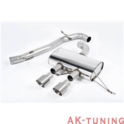 Volkswagen Golf Mk6 R 2.0 TSI 270hk Cat-back - 3" Race System. Non-resonated (mindre dämpad). 3" | SSXVW219