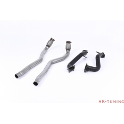 Audi RS6 C7 4.0 TFSI biturbo quattro Downpipe - 76mm downpipes utan katalysator, enbart för extremt trimmade bilar. Kräver la...