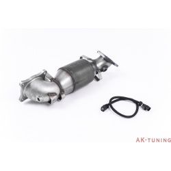 Honda Civic Type R FK2 Turbocharged 2.0 L i-VTEC Downpipe med HJS sport katalysator - 3" | SSXHO230