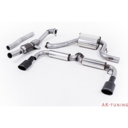 Volkswagen Scirocco R Turbo-back med racekatalysator - Kräver Steg 2 mjukvara 3" | SSXVW153