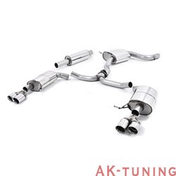 Seat Leon ST Cupra 280 & 290 2.0 TSI (280 & 290hk) Cat-back - Quad Round Polished ändrör. 3" | SSXSE170