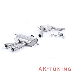 Seat Leon Cupra R 2.0 TSI 265hk Cat-back - Resonated (mer dämpad). Kräver SEAT Sport diffuser (VAG artnr: 1P0 071 061 A) 3" |...