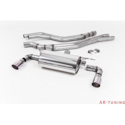 BMW M140i - Cat-back (resonated) GT90 Polished | SSXBM1040