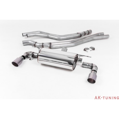 BMW M140i - Cat-back (non-resonated) GT90 Titanium | SSXBM1048