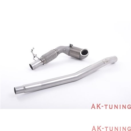 Volkswagen Golf MK7.5 R 2.0 TSI 310hk Downpipe med racekatalysator - 200 cell racekatalysator - Passar enbart med OEM systeme...