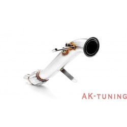 Downpipe (ersättningsrör) - BMW E9X (318d, 320d) - M47 (Euro 3) | AK-111-107