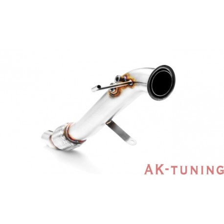 Downpipe (ersättningsrör) - BMW E9X (318d, 320d) - M47 (Euro 3) | AK-111-107
