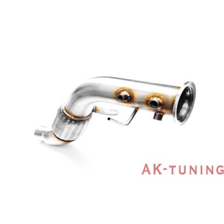 Downpipe (ersättningsrör) - BMW E70 X5 (3.0D) - M57 | AK-112-102