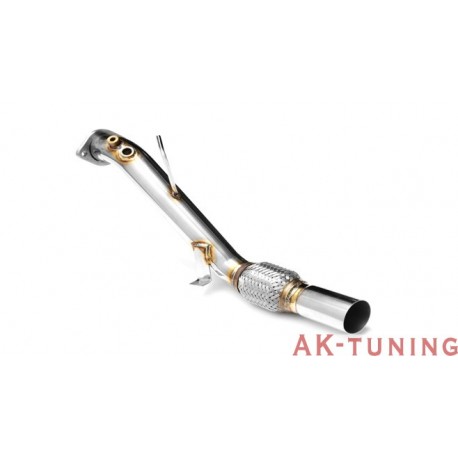 Downpipe (ersättningsrör) - BMW E6x (525d, 530d) - M57 Euro 4 | AK-112-104