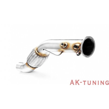 Downpipe (ersättningsrör) - BMW E63/E64 (635d) - M57 | AK-112-109