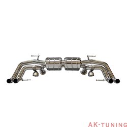 Audi R8 V10 09-12 - Capristo Cat-Back med aktiva avgasventiler | ca-aur8v10ph1
