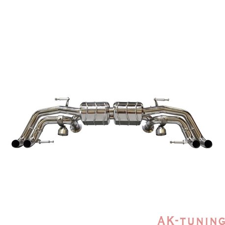 Audi R8 V10 09-12 - Capristo Cat-Back med aktiva avgasventiler | ca-aur8v10ph1