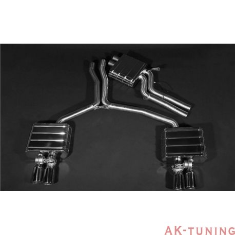 Audi S5 4.2 V8 - Capristo Cat-Back med aktiva avgasventiler | ca-aus5b8v8
