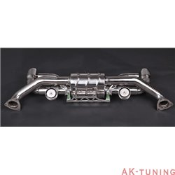 Porsche 991 Carrera - Capristo Cat-Back med aktiva avgasventiler utan utblås | ca-po991c