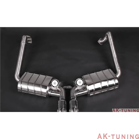Porsche Cayman GT4 981 - Capristo Cat-Back med aktiva avgasventiler | ca-po981c