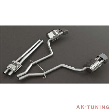 Porsche Panamera V8 970 - Capristo Cat-Back med aktiva avgasventiler | ca-po970v8