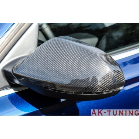 Kolfiber backspegel kåpor till Audi A6/S6/RS6 C7.5 Facelift | AK-eba6c7Fcarbon