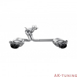 Audi RS4 - Akrapovic Evolution System i Titan med kolfiber utblås | akra-au/ti/1h