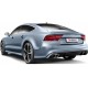 Audi RS7 - Akrapovic Evolution System i Titan med kolfiber utblås | akra-au/ti/4h