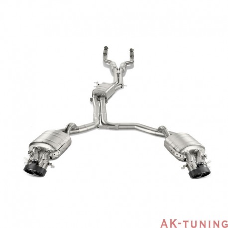 Audi RS7 - Akrapovic Evolution System i Titan med kolfiber utblås | akra-au/ti/4h