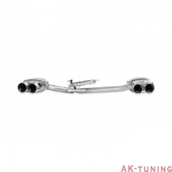 Audi S5 B8 V8 - Akrapovic Slip-On i Rostfritt med titan utblås | akra-aus58th