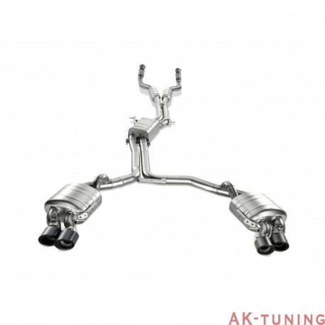 Audi S7 4G - Akrapovic Evolution System i Titan med kolfiber utblås | akra-au/ti/67h