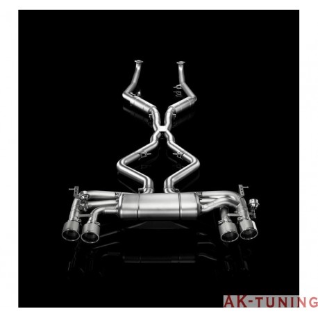 BMW X6M - Akrapovic Evolution System i titan | akra-M-bm/t/1h/6