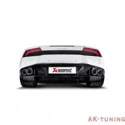 Lamborghini Huracán LP610-4 - Akrapovic Slip-on i Titan med Titan utblås | akra-MTP-LA/TI/2