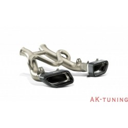 McLaren MP4-12C - Akrapovic Slip-On i Titan med kolfiber utblås | akra-MC/TI/1