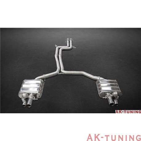 Audi RS7 C7 - Capristo Cat-Back med aktiva avgasventiler | ca-aurs7c7