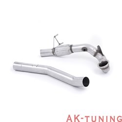 Audi S1 2.0 TFSI quattro Downpipe utan katalysator - Enbart med Milltek cat-back och kräver Steg 2 mjukvara. 3" | SSXAU600