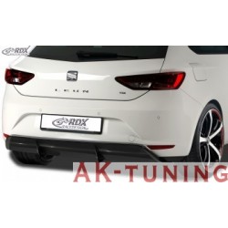 Bakre stötfångare tillägg SEAT Leon 5F / Leon 5F SC Diffuser | AK-RDHA066