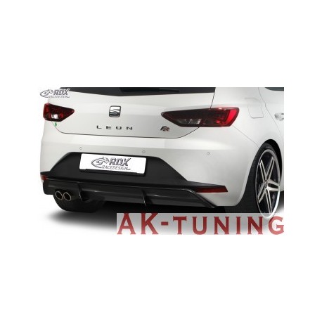 Bakre stötfångare tillägg SEAT Leon 5F FR / Leon 5F SC FR Diffuser | AK-RDHA068