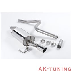 Ford Fiesta Mk6 ST 150 Cat-back - Non-resonated (mindre dämpad) 2,36" | SSXFD018