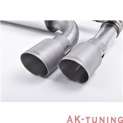BMW 2 Serie F87 M2 Coupé Cat-back - Hollowtek Twin spjäll system med Titanium GT-90 ändrör | SSXBM1035