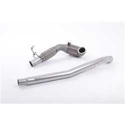 Audi TTS 2.0TFSI Quattro Downpipe med racekatalysator - 200 cell racekatalysator. Must be fitted med OE system enbart. 3" | S...