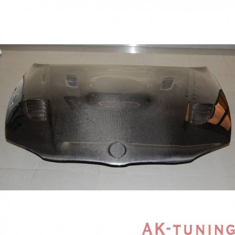Kolfiber huv BMW E81 / E82 / E87 / E88 LOOK M3 GTR, 4 AIR INTAKE | AK-TCB4162
