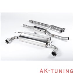 Volkswagen Golf Mk4 R32 3.2 V6 4WD Cat-back - Resonated (mer dämpad) 2,5" | SSXVW0024