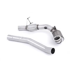 Audi S1 2.0 TFSI quattro Downpipe med racekatalysator - Enbart med Milltek cat-back och kräver Steg 2 mjukvara. 3" | SSXAU495