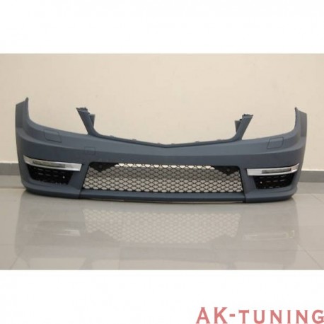 Frontstötfångare MERCEDES W204 COUPE / 4 Dörrars 11-13 C63 LOOK AMG | AK-TCM00771